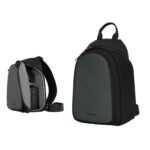 Bolso bandolera mediano Cwatcun D148 para cámara, informal, para uso diario, para fotografía, Black