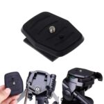 Placa de liberación rápida para cabezal de trípode para WeiFeng WT3730 3750 3770 / YUNTENG 590 600 668 688 690 / Sony D680 D580 VCT-50AV, 4.3cm