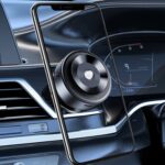 Soporte magnético giratorio para teléfono de coche AIMITE M12 con ventosa al vacío y soporte magnético fuerte - Imagen 2