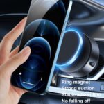 Soporte magnético giratorio para teléfono de coche AIMITE M12 con ventosa al vacío y soporte magnético fuerte - Imagen 3