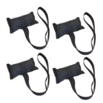Punto de anclaje para kayak en coche con cuerda de tracción de fijación rápida, 4pcs /Packs