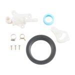 Componentes del módulo de agua para inodoro de RV para Thetford Aqua-Magic, A10109+Hose Clamp+Raw Tape