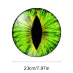 1 par de pegatinas decorativas para faros delanteros de vehículos todoterreno con forma de Beast Eyes, 29 - Imagen 3