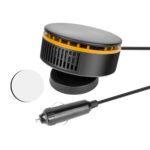 Calentador de coche de 12 V, ajustable en 360 grados, con función de desempañado y descongelación, ventilador de calefacción, función de refrigeración, desempañador de parabrisas