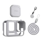 Para Insta360 Ace Pro 2 aMagisn Cuerpo + Cubierta de silicona para lente con cordón