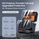 Protector de pantalla de vidrio templado aMagisn para Insta360 Ace Pro 2, 2 Sets - Imagen 2