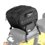 Bolsa delantera para scooter Rhinowalk MTR5001 de 15 l, gran capacidad, con viga curva, para asiento trasero de motocicleta, MTR5001 - Imagen 2