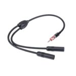 Modificación de antena GPS para automóvil: dos adaptadores hembra y uno macho