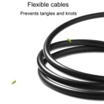 Cable de vídeo estéreo de cuatro secciones a RCA hembra para navegación de automóvil, 2 unidades, E1-26 - Imagen 4