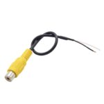 Cable de audio AV individual para automóvil de 2 piezas, conector Lotus, cable estéreo RCA con blindaje - Imagen 2