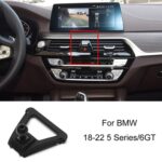 Base de soporte para teléfono móvil modificada para salida de aire de coche BMW, 18-22 5 Series/6GT