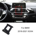 Base de soporte para teléfono móvil modificada para salida de aire de coche BMW, 18-21 X3/X4