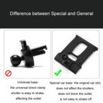 Base de soporte para teléfono móvil modificada para salida de aire de coche BMW, 11-17 5 Series Universal Applicable to Double Rollers - Imagen 4