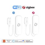 Alarma de fuga de agua Monitoreo remoto Detector de fugas por inundación, Tuya Zigbee - Imagen 2