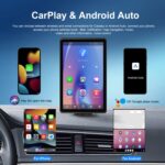 Reproductor de pantalla táctil completa para automóvil de 8 pulgadas compatible con CarPlay horizontal y vertical / Android Auto, Standard - Imagen 4