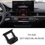 Base de montaje para soporte de teléfono móvil para coche Audi, 17-23 A4L-A5-S4-S5