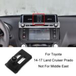 Base de soporte para teléfono con salida de aire para automóvil Toyota, 14-17 Land Cruiser Prado Not For Middle East Left Driving