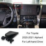 Base de soporte para teléfono con salida de aire para automóvil Toyota, 20-21 Alphard For Left-hand Drive