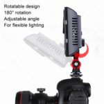 Luz de relleno para video WS-300II Luz de fotografía de belleza LED de temperatura de color dual, Single Lamp+EU Plug Adapter - Imagen 3