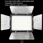 Luz de relleno para video WS-300II Luz de fotografía de belleza LED de temperatura de color dual, Single Lamp+EU Plug Adapter - Imagen 8