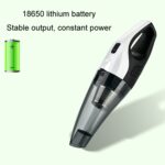 Aspiradora portátil de mano para coche con fuerte succión, Wired + Charging 11.1V - Imagen 3