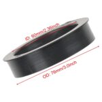 Anillo de goma reductor de filtro de aire modificado para automóvil, 76mm To 60mm, 76mm To 63.5mm, 76mm To 70mm - Imagen 2
