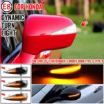 1 par de luces indicadoras de señal de giro para espejo retrovisor de Honda Civic 8.º - Imagen 4