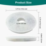 Filtros de repuesto para fuente de agua para mascotas Catit Filtros para dispensadores de agua para gatos, 6pcs /Box - Imagen 3