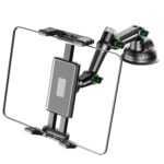 Soporte universal para teléfono y tableta con ventosa para coche, apilable, con tubo extendido