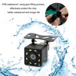 Cámara de marcha atrás impermeable con visión nocturna y pantalla de 4,3 pulgadas + cable de extensión de 7 metros, Detachable Screen + External 4 Light Camera - Imagen 4
