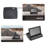 Cámara de marcha atrás impermeable con visión nocturna y pantalla de 4,3 pulgadas + cable de extensión de 7 metros, Detachable Screen + External 4 Light Camera - Imagen 6