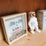 Hucha creativa de madera para dormitorio, decoración de escritorio, adornos, caja de almacenamiento de artículos diversos, Wooden Storage Box -B - Imagen 4