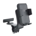 Soporte de navegación para teléfono móvil giratorio y plegable multifuncional para salpicadero de coche