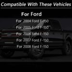 Tapa de llenado del tanque de combustible del automóvil, For Ford F-150 2004-2008 - Imagen 5