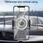 Soporte de navegación para teléfono móvil multifunción con ventosa para coche, With Flat Clip - Imagen 10
