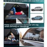 Cubierta de malla antimosquitos para ventilación del maletero trasero del coche, L - Imagen 5