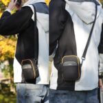 Cwatcun D168 - Bolso pequeño y práctico para cámara, resistente a arañazos y al desgaste, con microcortes, D168 Small - Imagen 2