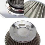 Filtro de aire para automóvil con cabezal en forma de hongo de alto flujo y cartucho modificado para admisión de motor, Medium - Imagen 5