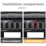 Cámara de visión delantera para Jeep Cherokee / Grand Cherokee 2016 / 2017 / 2018 - Imagen 4