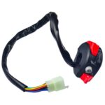 Accesorios de modificación de motocicletas Grifo de manillar Interruptor de doble destello de arranque y parada