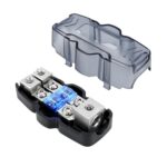 1 portafusibles de audio para automóvil de 2 vías Bloque de distribución de fusibles para automóvil, CP-5174