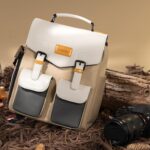 Bolsa de almacenamiento para cámara DSLR de gran capacidad, informal, con doble hombro, mochila transpirable que reduce la carga, D171 Small - Imagen 2