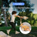 Funda protectora contra arañazos para el aterrizaje del dron DJI Neo CQT, accesorios para evitar arañazos en los dedos, Lower Black - Imagen 3