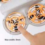 Funda protectora contra arañazos para el aterrizaje del dron DJI Neo CQT, accesorios para evitar arañazos en los dedos, Lower Gray - Imagen 6