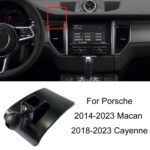 Base para soporte de navegación para teléfono móvil para montaje en coche Porsche, 14-23 Macan + 18-23 Cayenne