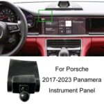 Base para soporte de navegación para teléfono móvil para montaje en coche Porsche, 17-23 Panamera Instrument Panel