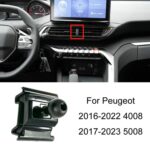 Base de soporte de navegación para teléfono móvil especial para automóvil Peugeot, 16-22 4008/17-23 5008