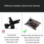 Base de soporte de navegación para teléfono móvil especial para automóvil Jeep, 21 Compass - Imagen 3