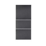 Adhesivo protector para el panel de la consola central renovado del modelo 3 de Tesla, Carbon Fiber Grain