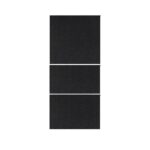 Adhesivo protector para el panel de la consola central renovado del modelo 3 de Tesla, Frosted Black